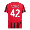 Maillot de Supporter AC Milan Florenzi 42 Domicile 2024-25 Pour Homme